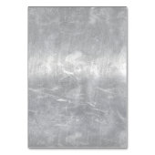 Aquarius Zodiac Distress Silver Steel Style Kaart (Achterkant)