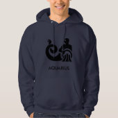 Aquarius Zodiac Hoodie (Voorkant)