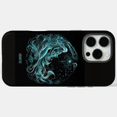 Aquarius Zodiac Horoscope Case-Mate iPhone Case (Achterkant (horizontaal))