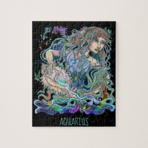 Aquarius Zodiac Legpuzzel