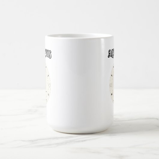 aquarius zodiac magische mok (Midden)