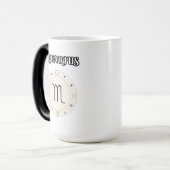aquarius zodiac magische mok (Voorkant links)