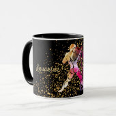 Aquarius Zodiac Mok (Voorkant links)