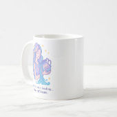 Aquarius Zodiac Mug – Brain Loading, Please Caffei Koffiemok (Voorkant links)