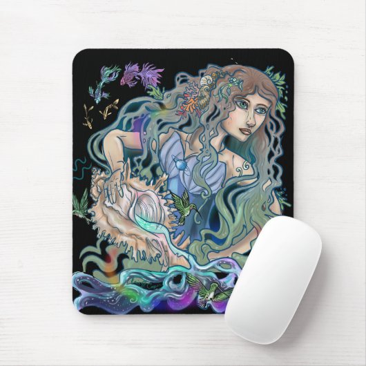 Aquarius Zodiac Muismat (Met muis)