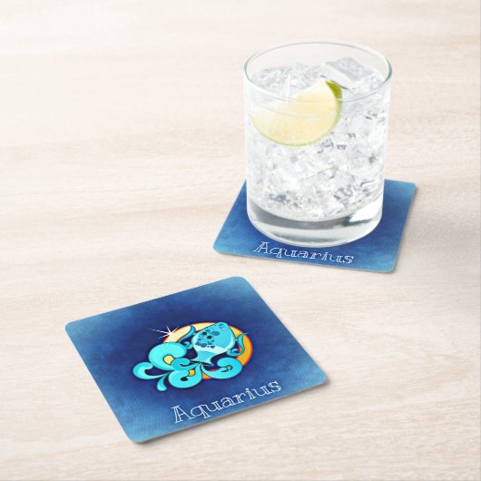 aquarius zodiac onderzetters (Insitu)