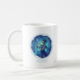 Aquarius Zodiac özel Galaxy Coffee Mug Koffiemok