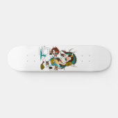 aquarius zodiac persoonlijk skateboard (Horizontaal)