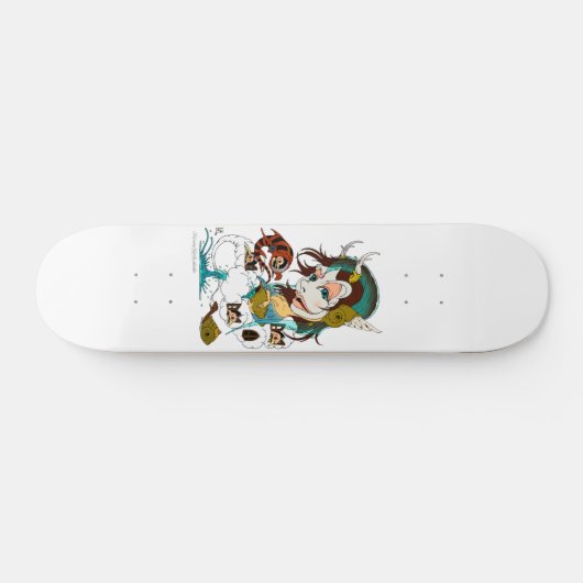 aquarius zodiac persoonlijk skateboard (Horizontaal)