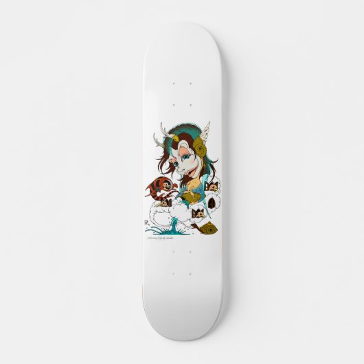 aquarius zodiac persoonlijk skateboard (Voorkant)