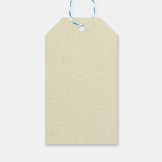 Aquarius Zodiac Sign Abstract Art  Cadeaulabel (Achterkant)