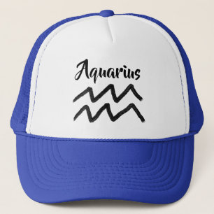 Aquarius Zodiac Sign Astrology Horoscope Trucker Pet
