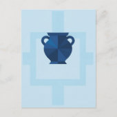 Aquarius Zodiac Sign Briefkaart (Voorkant)