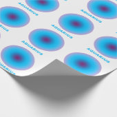 Aquarius Zodiac Sign Cadeaupapier (Hoek)
