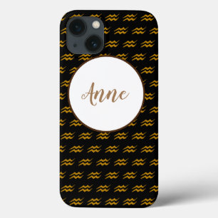 Aquarius Zodiac Sign Case-Mate iPhone Case