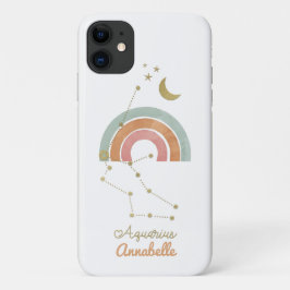 Aquarius Zodiac Sign Case-Mate iPhone Case