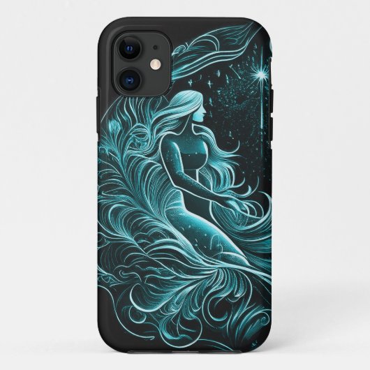 Aquarius Zodiac Sign Case-Mate iPhone Case (Achterkant)