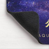 Aquarius Zodiac Sign Computer Mousepad Muismat (Hoek)