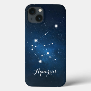 Aquarius Zodiac Sign Constellation Case-Mate iPhone Case