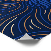 Aquarius Zodiac Sign | Digitale Zodiac-afdrukken Poster (Hoek)