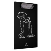 Aquarius Zodiac Sign - Klembord (Rechts)