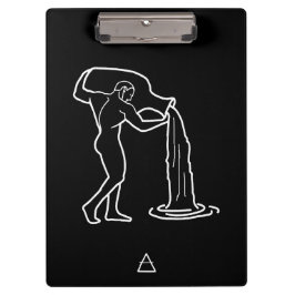 Aquarius Zodiac Sign - Klembord