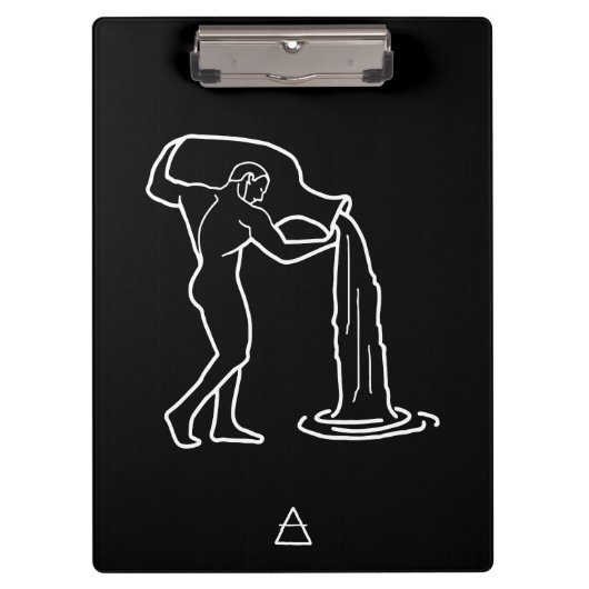 Aquarius Zodiac Sign - Klembord (Voorkant)