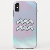 Aquarius Zodiac Sign Pastels Moeder van het pareld Case-Mate iPhone Case (Achterkant)