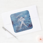 Aquarius Zodiac Sign Stickers (Envelop)