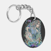 Aquarius Zodiac Sleutelhanger (Voorkant Links)