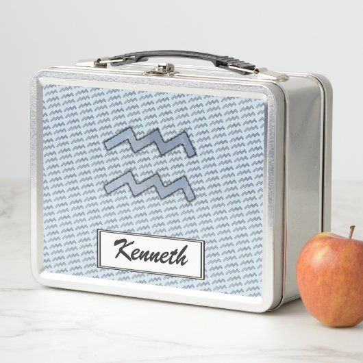 Aquarius Zodiac Symbol Element van K Yoncich (In situ)