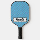Aquarius Zodiac Symbol Element van Kenneth Yoncich Pickleball Paddle (Voorkant)