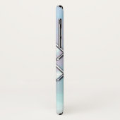 Aquarius Zodiac Symbol Moeder van Pearl Nacre Styl Case-Mate iPhone Case (Achterkant/links)