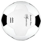 Aquarius Zodiac Symbol Standard van K Yoncich Voetbal (Gedraaid)