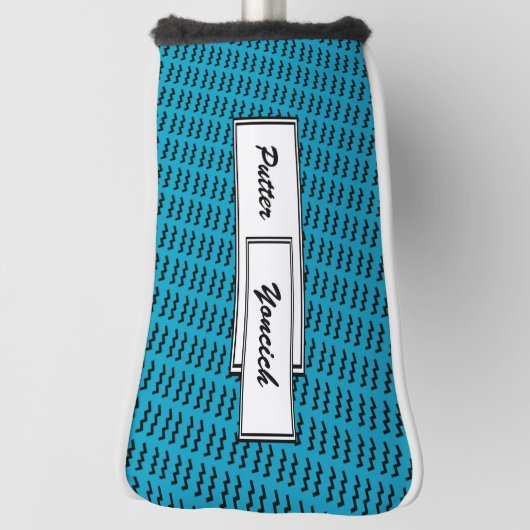 Aquarius Zodiac Symbol Standard van Kenneth Yoncic Golfheadcover (Draai 90)