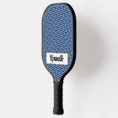 Aquarius Zodiac Symbol Standard van Kenneth Yoncic Pickleball Paddle (Links)