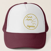 Aquarius Zodiac Symbol Ster Birthday