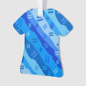 Aquarius Zodiac-symbool Ornament (voorkant)