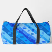 Aquarius Zodiac-symbool Plunjezak (Voorkant)
