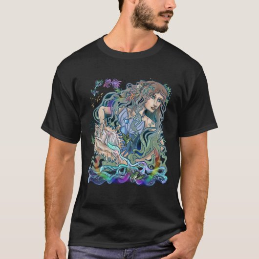 Aquarius Zodiac T-shirt (Voorkant)
