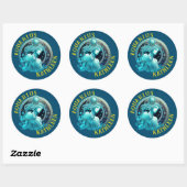 Aquarius Zodiac Teken Astrologie Sticker (Vel)