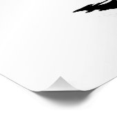 Aquarius Zodiac-teken en -symbool Perfect Poster (Hoek)