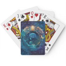 Aquarius Zodiac Teken Waterverf Ontwerp