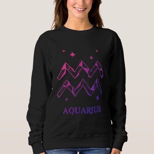 Aquarius Zodiac Trui (Voorkant)