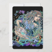 Aquarius Zodiac uitnodiging (Voorkant)