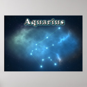 Aquariusconstellatie Poster