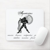  aquariuskenmerken van de Griekse soort Zodiac Muismat (Met muis)