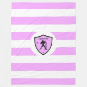 Aquariussymbool Fleece Deken (Voorkant)