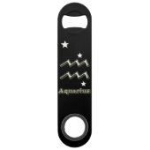 Aquariussymbool Speed Flessenopener (Voorkant)