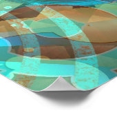 AquaRustia Abstract Poster (Hoek)